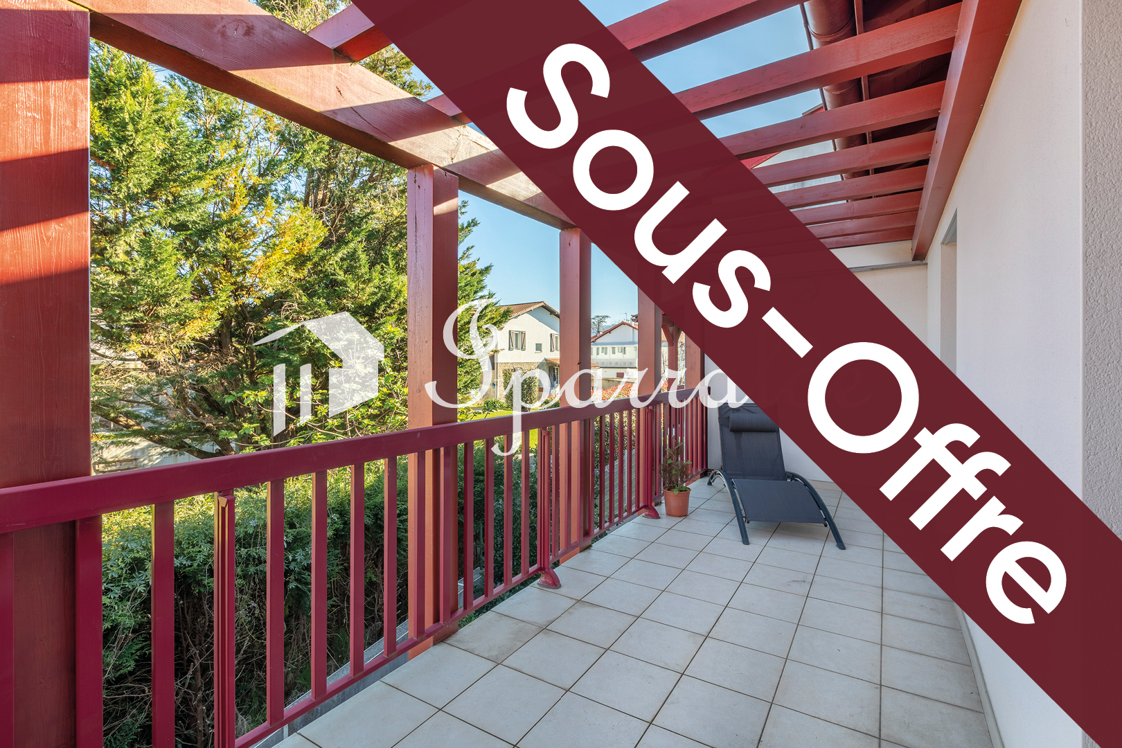 Rare sur le marché, grand T2 à Hendaye Plage !