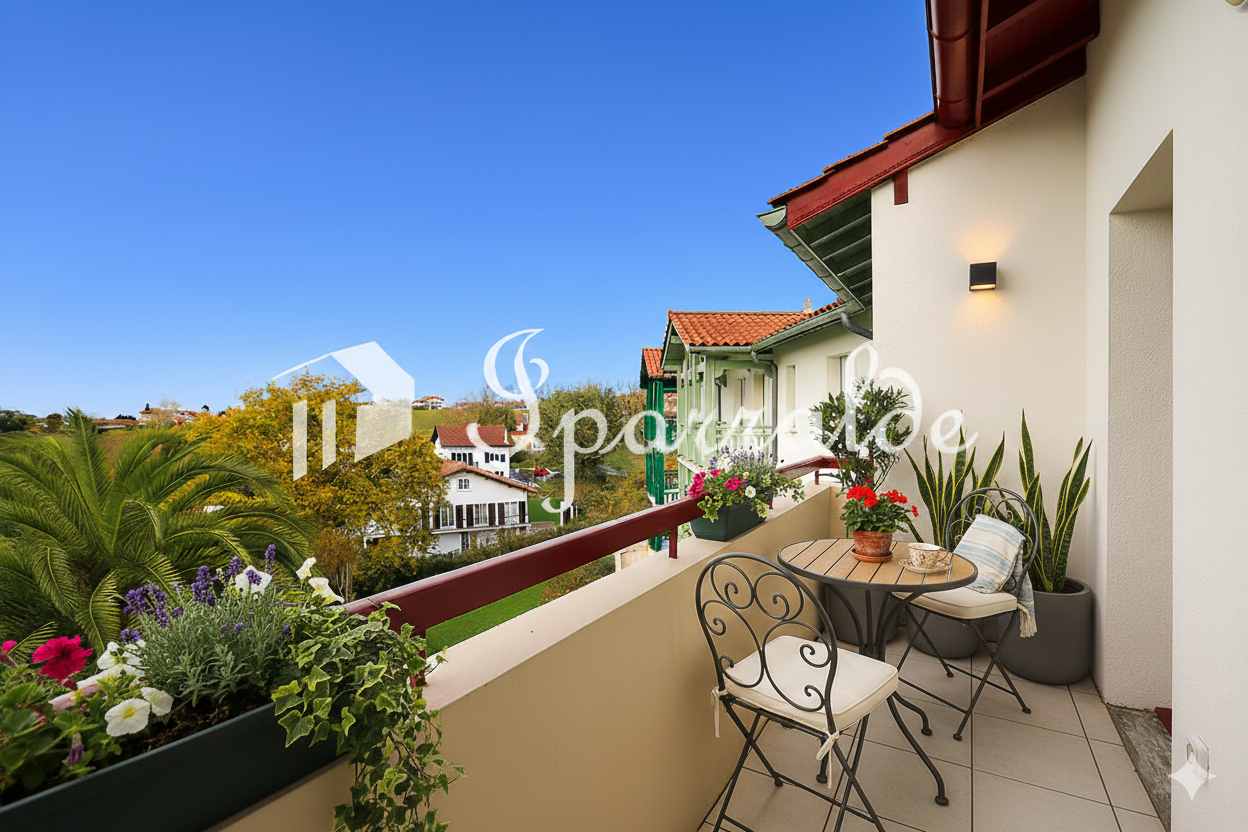 A seulement 10 minutes des plages, au cœur du quartier recherché de Lissardy, apprécié pour son calme, ses espaces verts et sa proximité immédiate du littoral (plage accessible en 5 minutes à vélo), découvrez ce superbe appartement T3 situé au 2ème  et dernier étage avec ascenseur d’une résidence de standing, parfaitement entretenue.