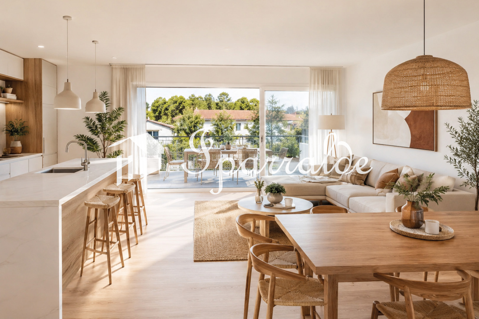 À VENDRE Appartement T4 neuf disponible immédiatement avec double parking Résidence RE2020