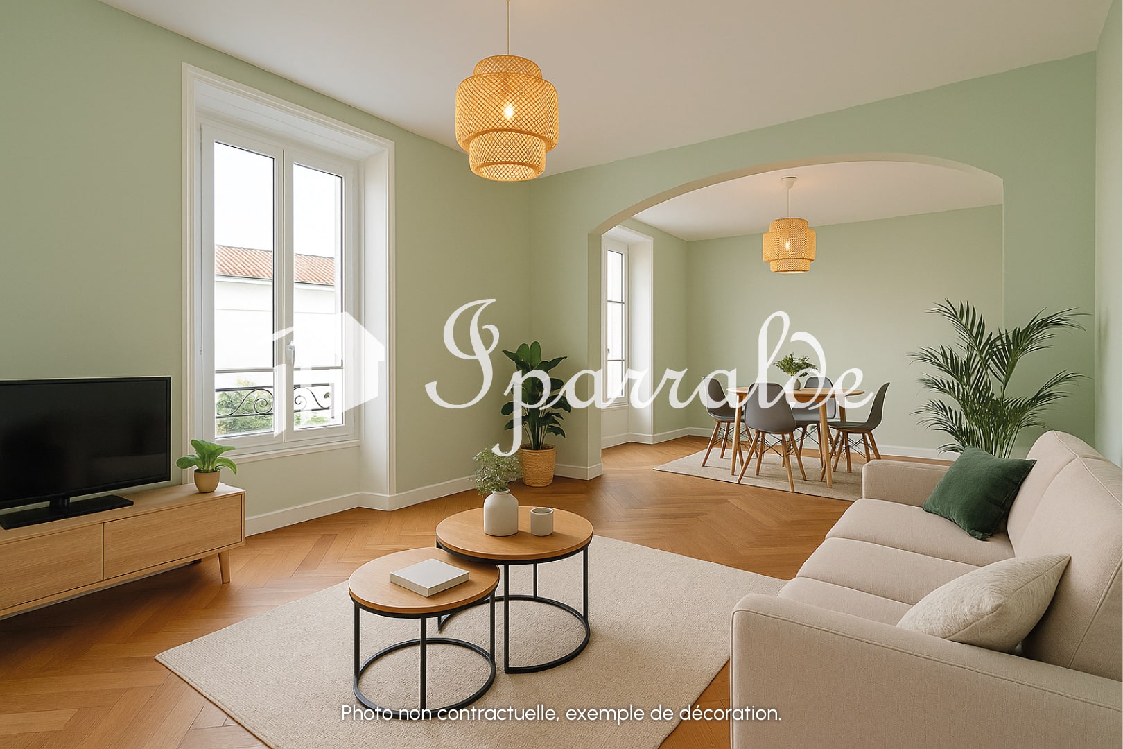 Exclusivité Iparralde Immobilier – Charmant appartement F4 à Hendaye Ville, avec balcon