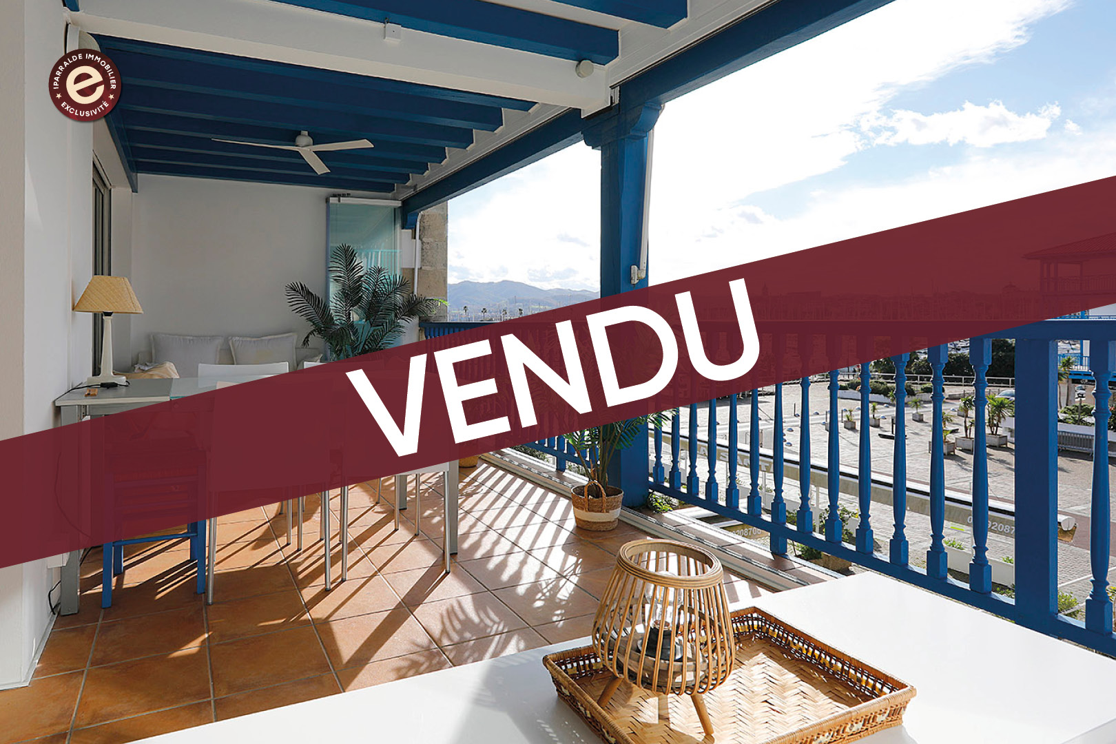 VENDU ! Appartement au Port de Plaisance de Hendaye avec parking